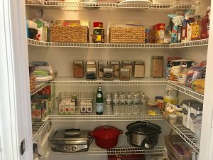 after organized pantry