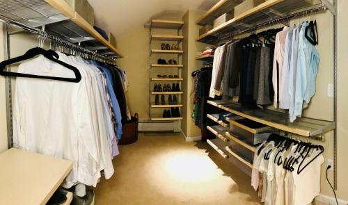 Designed and Organized Closet -After